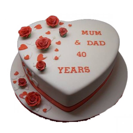 Lovely Anniversary cake
