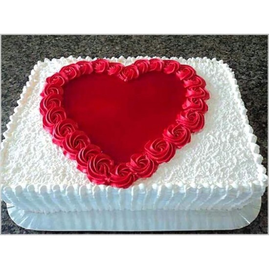 Beautiful Valentine Cake