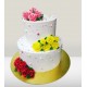 Beautiful Roses Tier Cake