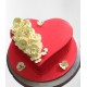 Endearing Heart Cake