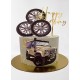 Jeep Wheels Photo Cake