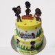 Little Singham and Friends step Cake