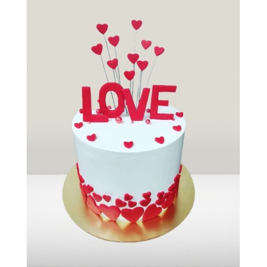 Mesmarizing Love Cake