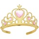 Gold color crown for girl