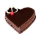 Heart Chocolate Strips cake