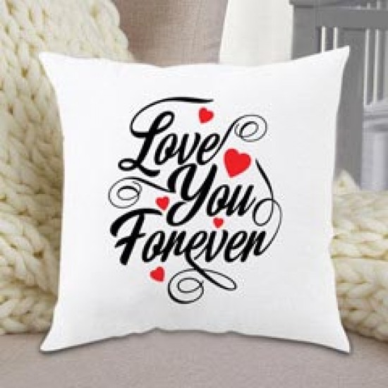 Printed message on pillow