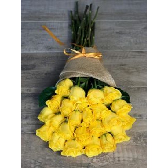 Yellow Rose flower Bouquet